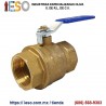 Válvula de Bola de Bronce 3/4"