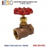 Válvula Globo de Bronce 3/4"