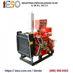 Motor Diesel Estacionario para Sistemas Contra Incendio Modelo 480, 37 HP, 3000 RPM
