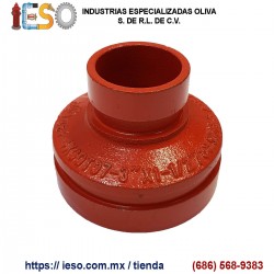 Reducción Concéntrica de Hierro Dúctil Ranurada 3"X1-1/2"